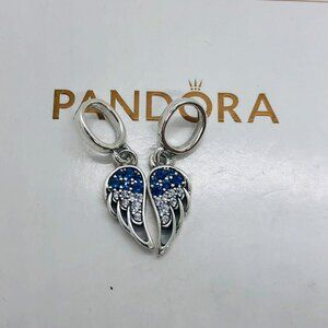 ✨🔥Pandora Sparkling Splitable Angel Wings Dangle Charm